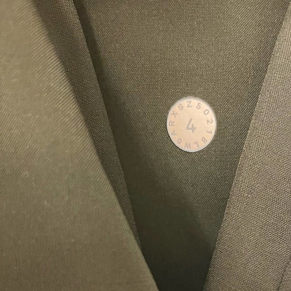 FINAL Lululemon Keep It Classic Crop Pants 23" Dark Olive LIKE NEW! - Picture 4 of 6